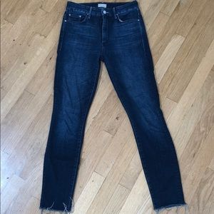 MOTHER high wasted jeans